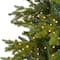 10ft. Pre-Lit Belgium Fir Artificial Christmas Tree, Clear LED Lights
